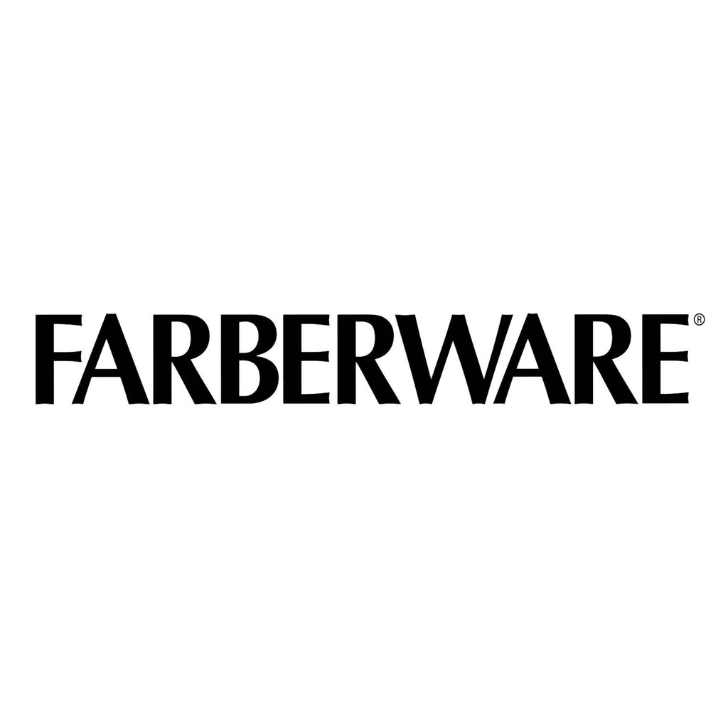 Farberware 15-inch by 21-inch Bamboo Wood Cutting Board with Red Non-slip Corners